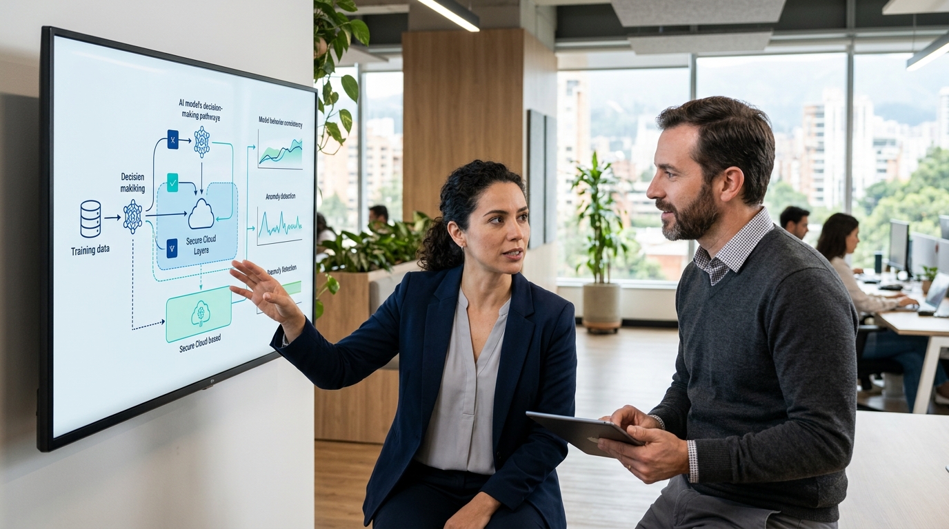 Infraestructura de nube segura para la implementación de inteligencia artificial en la empresa.